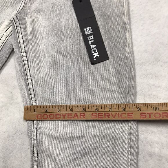 NWT BUCKLE BLACK Jeans Men 29x30 Skinny Gray Distressed Biker Skate Club - Picture 13 of 16